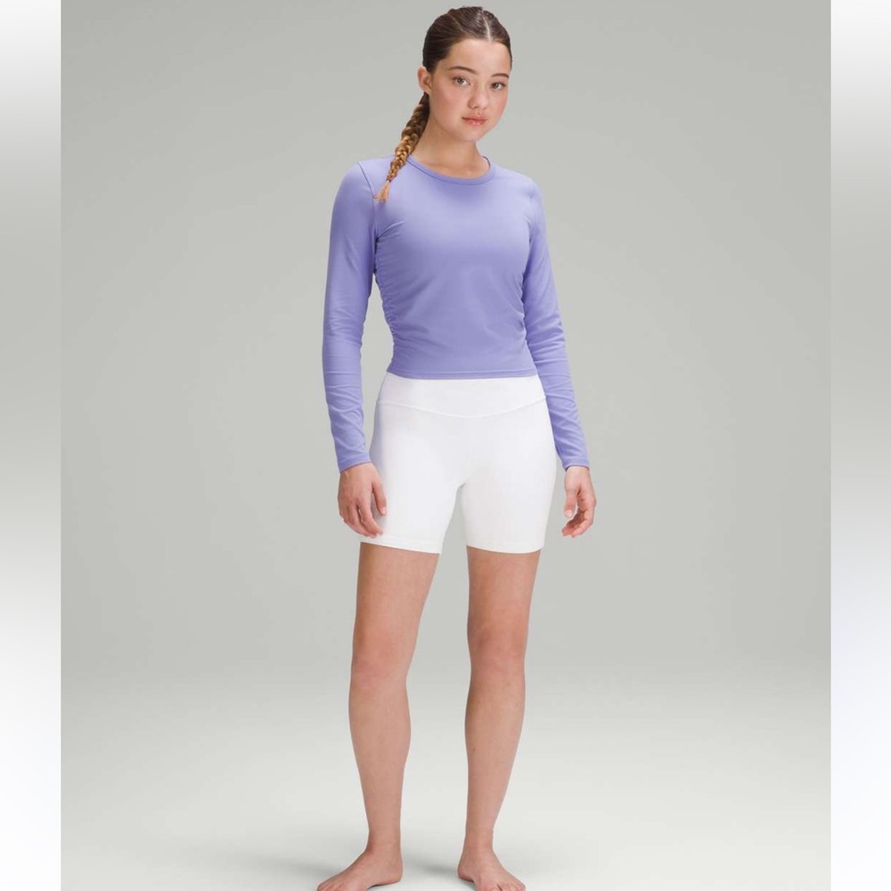 lululemon athletica Purple Long Sleeve Top